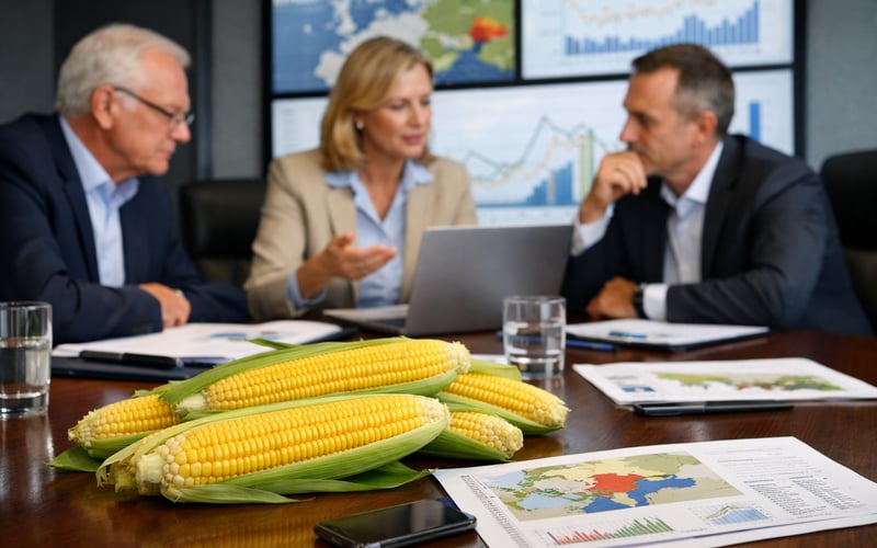 German Corn Edges Higher as Black Sea Blockade Tightens Supply Risk