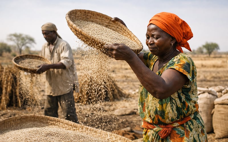 Sesame Seeds Steady in Egypt, Firmer in India as Heat Builds