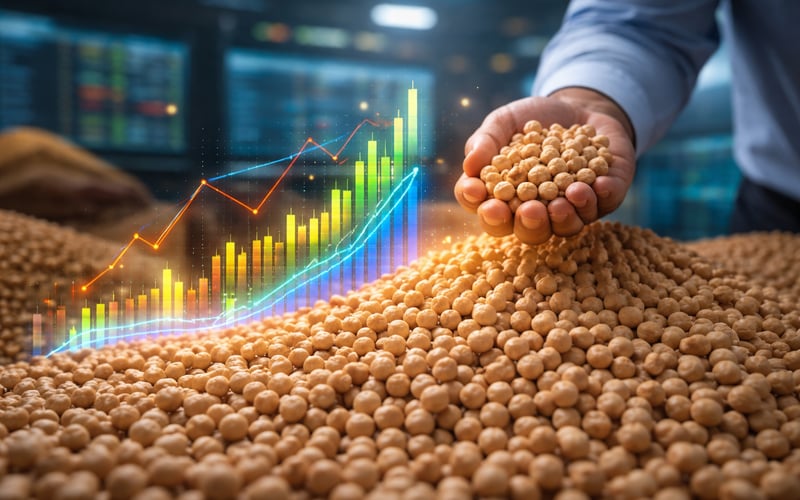 Indian Chickpea FOB Values Firm as Mandi Prices Stabilise