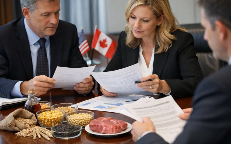 US–Canada Tariff Clash Raises New Risks for North American Agri-Food Trade