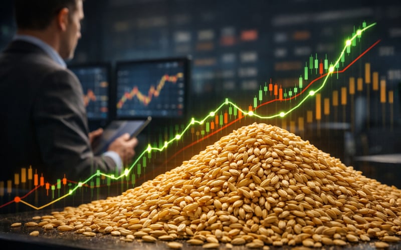 Oats Firm as CBOT Futures Edge Higher and EU Feed Values Stabilize