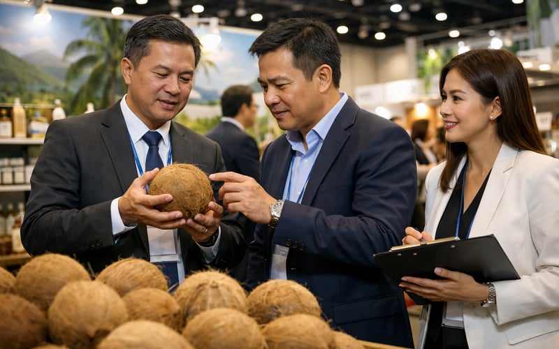 Philippine Coconut Exports Surge as Market Shifts Toward Value-Added Products