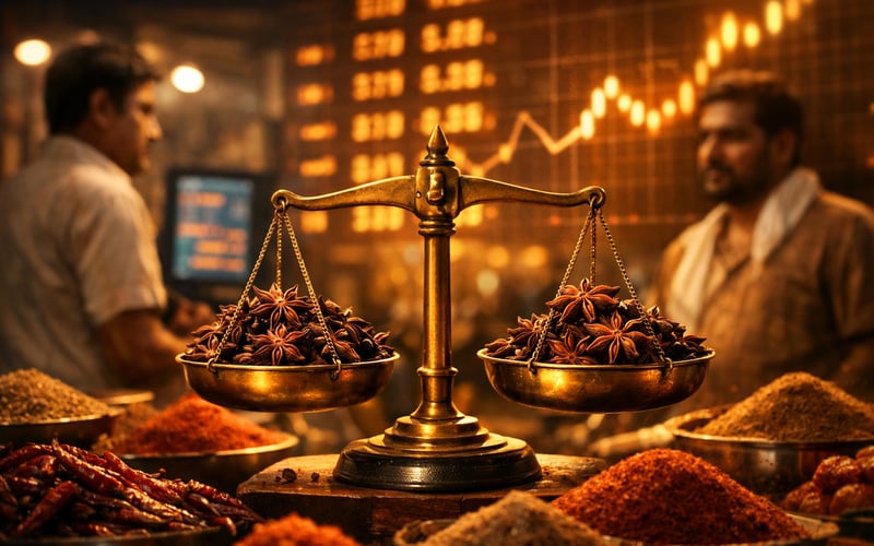 Indian Star Anise Prices Edge Higher as Heat Persists in Delhi