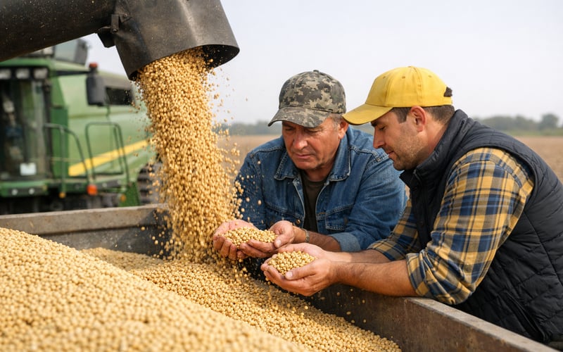 Ukrainian Soybeans Hold Firm as Global Futures Rally on Yield Concerns