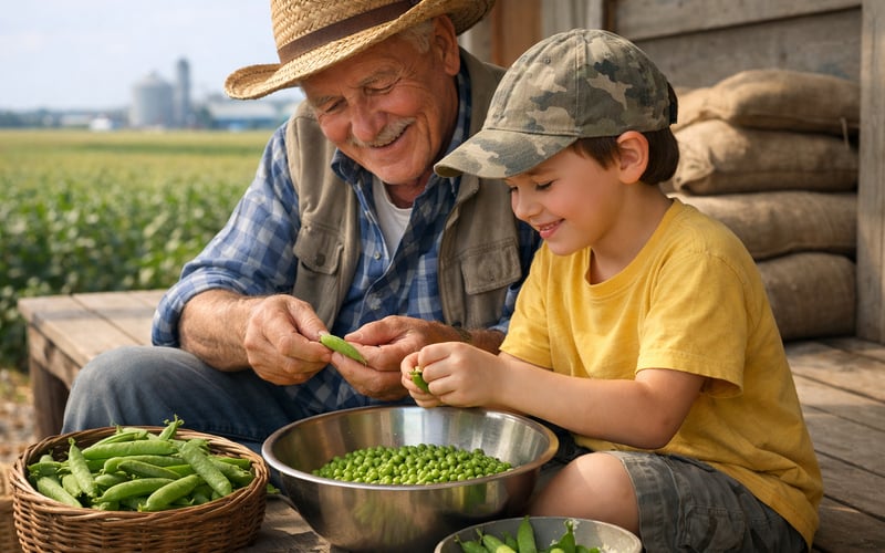 Ukraine Peas: Record Crop Meets Blocked Ports and Collapsing Margins