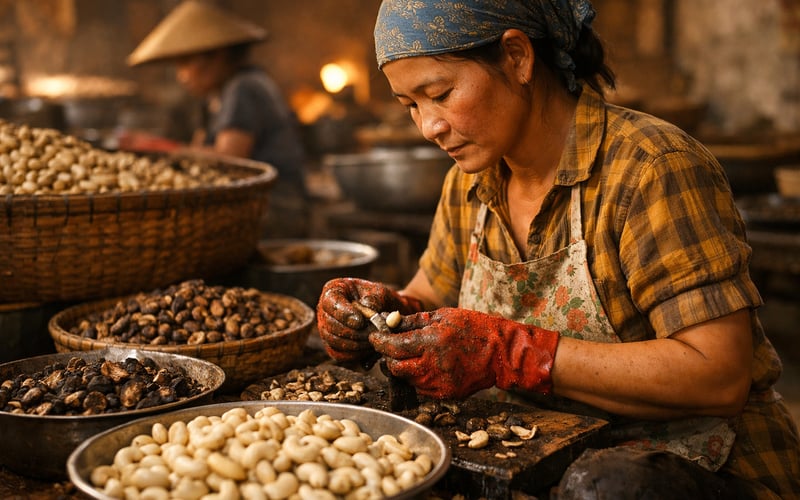 Cashew Kernels Edge Higher as Vietnam Supply Stays Tight and EU Demand Holds