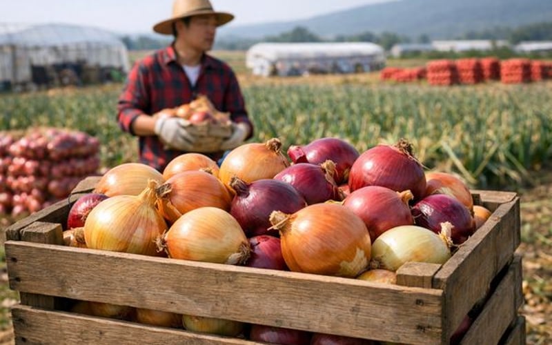 Die Exportinitiative Südkoreas für Zwiebeln fügt dem globalen Überangebot eine Premium-Note hinzu