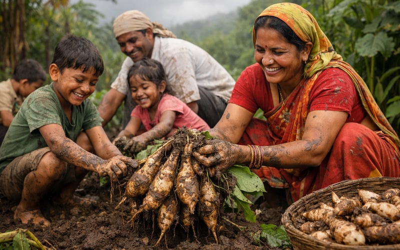 Preise für indisches Arrowroot-Pulver bleiben stabil, während Monsunrisiko droht