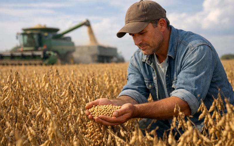 Soybeans under Pressure: Record South American Supply vs. Weather Risks