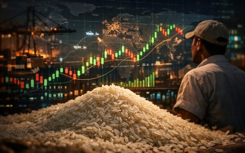 印度的稻米市场：创纪录的收成遇上日益增加的贸易和地缘政治风险