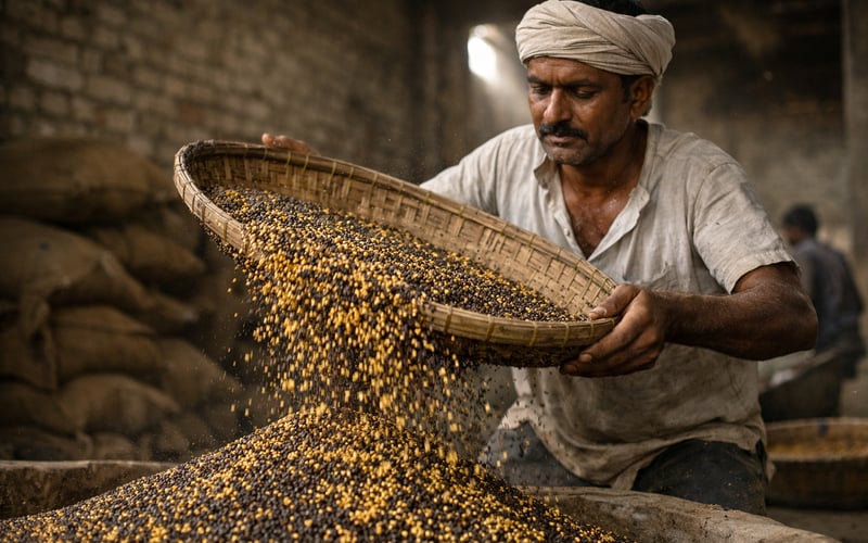 Indian Mustard Seed Prices Ease Slightly as Monsoon Rains Stay Irregular