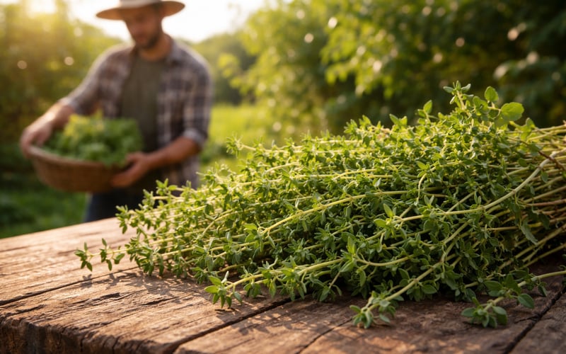 Egypt Thyme FOB Eases While Indian Organic Holds Firm
