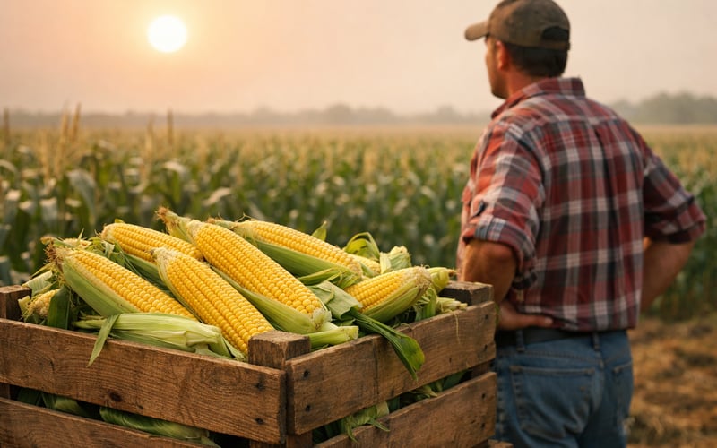Corn Market Holds Steady as Heat Dome Puts Yields in Question