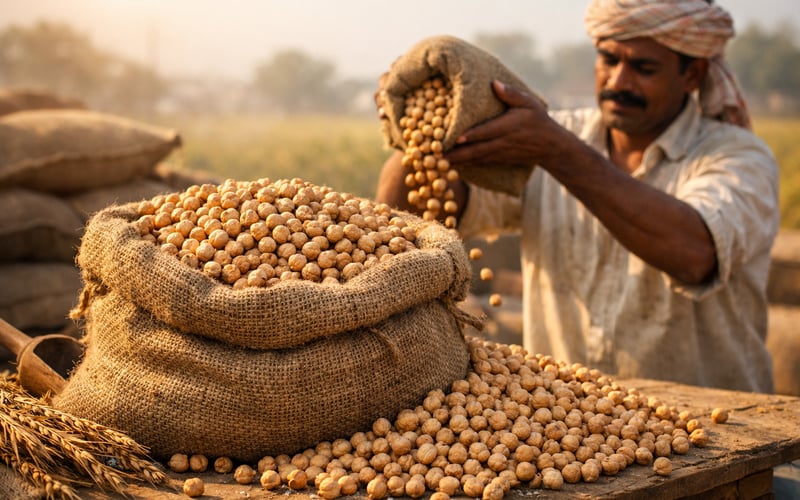 India clears tariff fog on desi chickpeas as prices edge higher