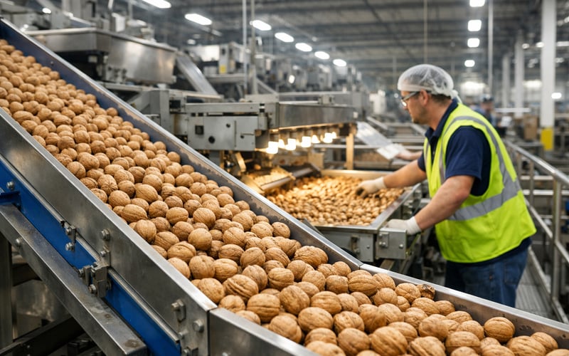 US Walnuts Ride Export Wave as Chinese Kernels Edge Higher