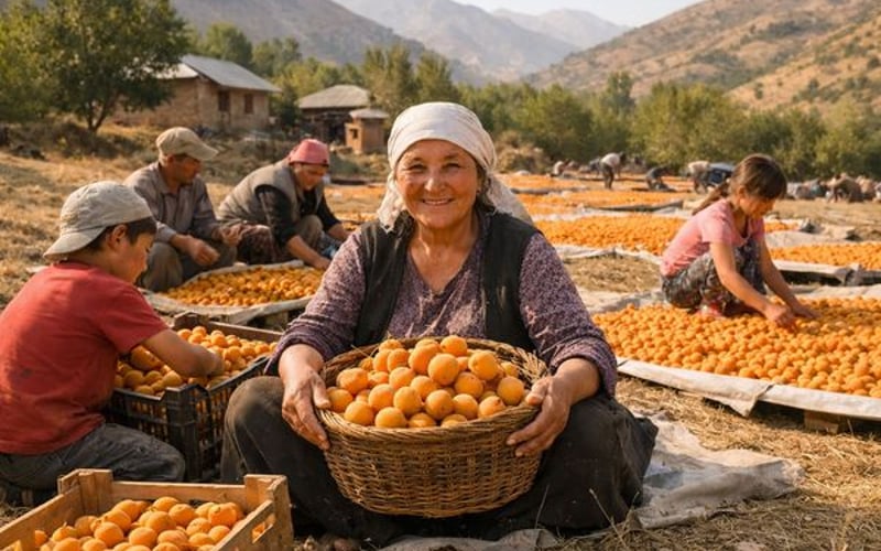 सूखी खुबानी की कीमतें स्थिर है क्योंकि मलात्या का मौसम मौसमी रूप से हल्का हुआ