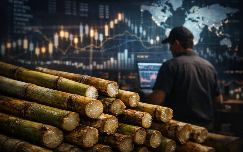 Sugar Cane Market: ICE #11 Under Pressure While Weather Risks Build