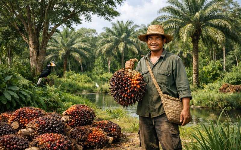 Palm Oil Futures Under Pressure From Weak Rival Oils and Indonesia Export Shift