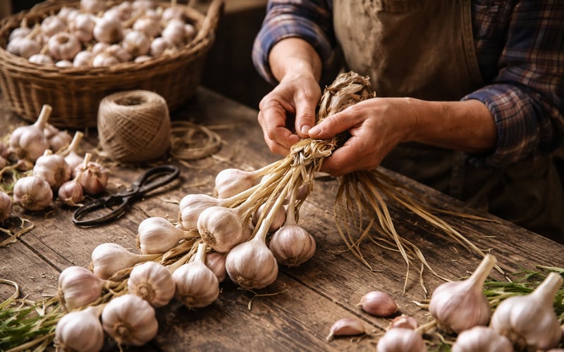 Garlic Prices Hold Steady as Egypt Exports Advance and Monsoon Risks Linger