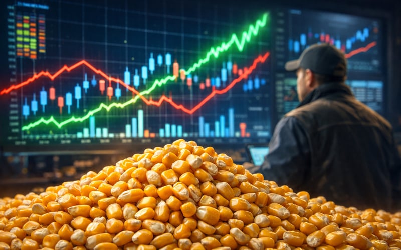Corn market steady but weather risk grows in DE and UA