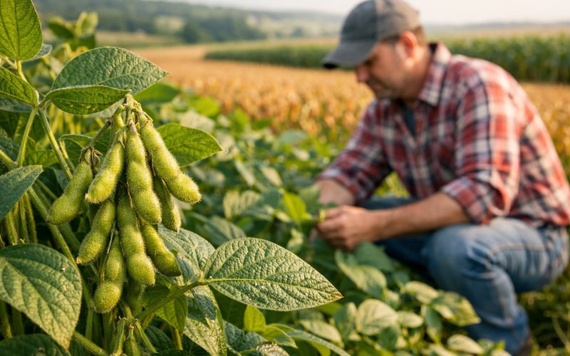 Soy Complex Under Pressure as Futures Ease, Cash Premiums Hold Firm