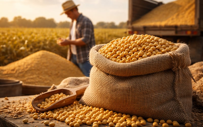 Soybeans supported by strongest China demand since 2023