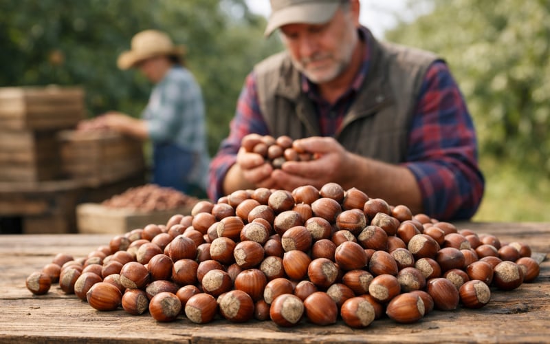 Hazelnut prices slide as Turkey faces heavy 2026/27 supply and weak exports
