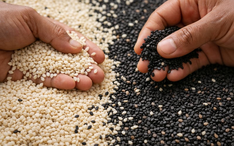 Indian Sesame FOB Eases While Egyptian Golden Holds Firm