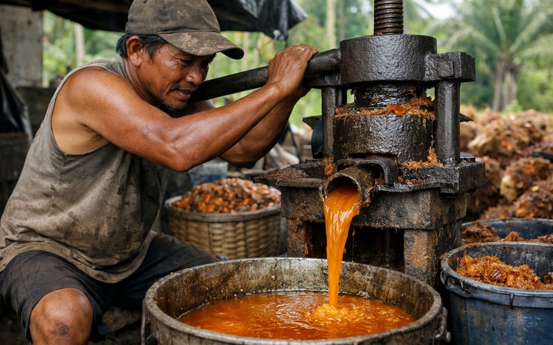 Indonesia’s B50 Shift Lifts Palm Oil, But Weak Crude Caps Upside