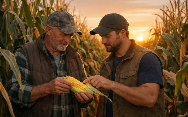 Ukraine Corn Under Pressure as Export Halt and Harvest Weigh on Prices