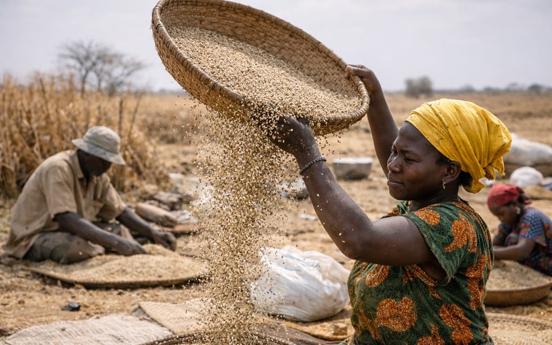 Indian Sesame Seeds Ease Lower as Kharif Weather Risk Builds