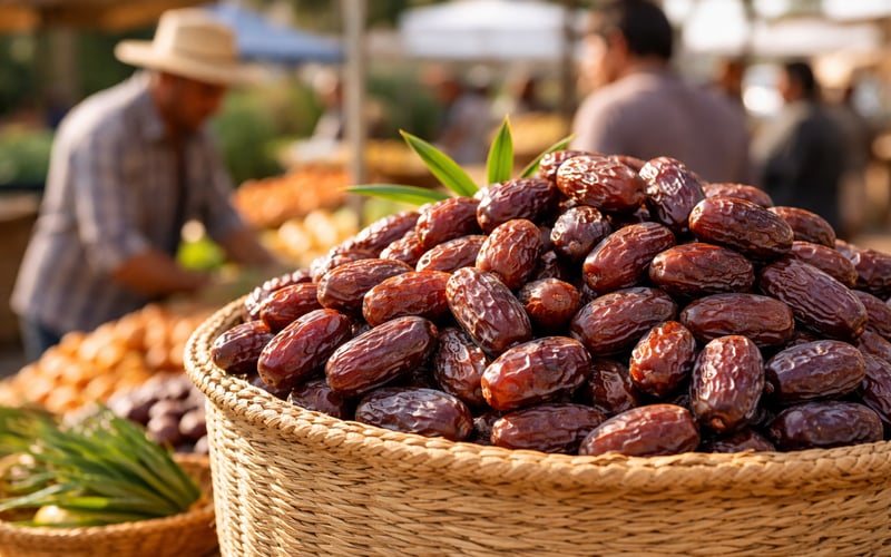 Dates Market: Early California Medjool Crop, Firm Organic Prices