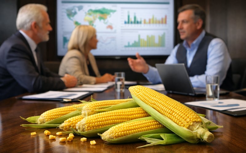 Corn Market Holds Firm as WASDE Trims Demand and Black Sea Risks Linger