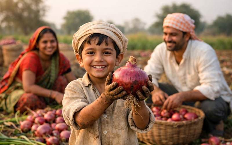 India’s Kanda Express: Can Buffer Stocks Cool the Onion Price Spike?