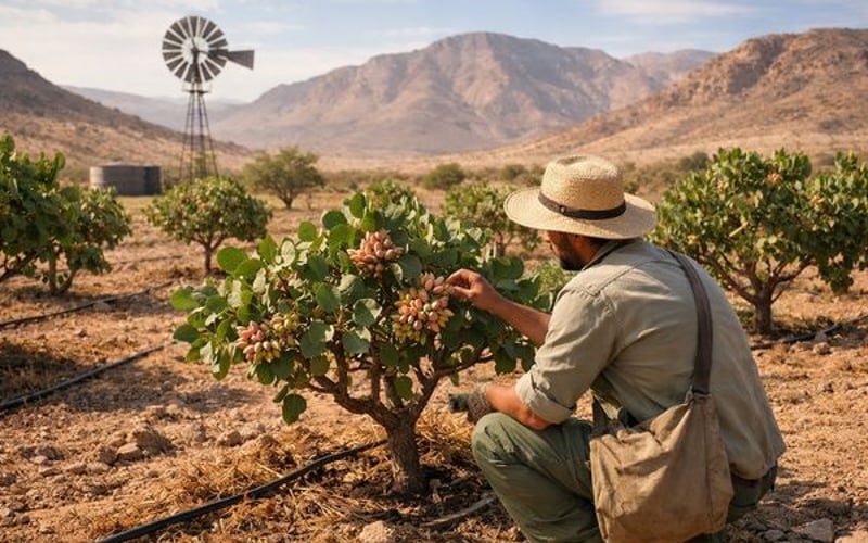 A Aposta do Sul da África no Pistache: Nova Oferta em um Mercado Global Apertado