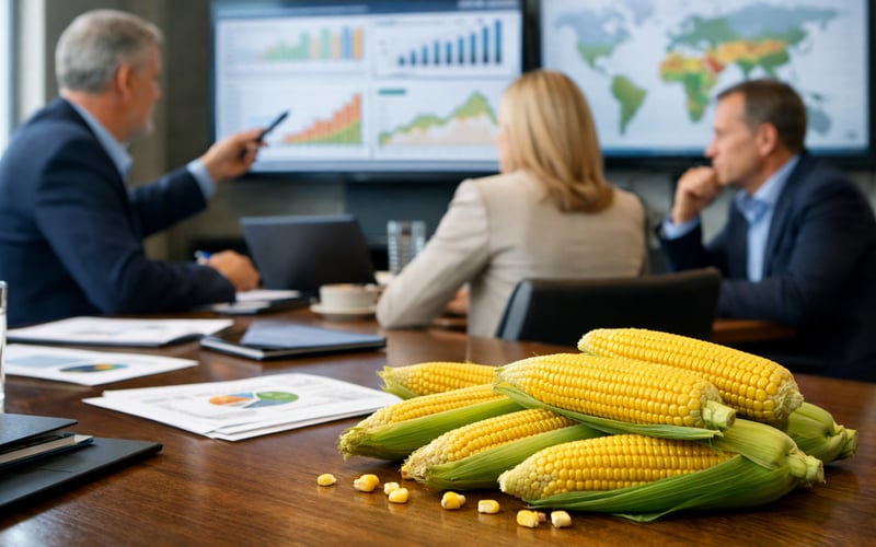 Corn Futures Drift Lower as Weather Improves and Black Sea Exports Stay Strong