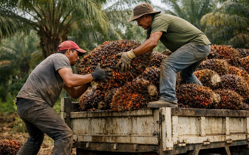 Palm Oil Futures Ease as Demand Jitters Offset Tightening Supply Story