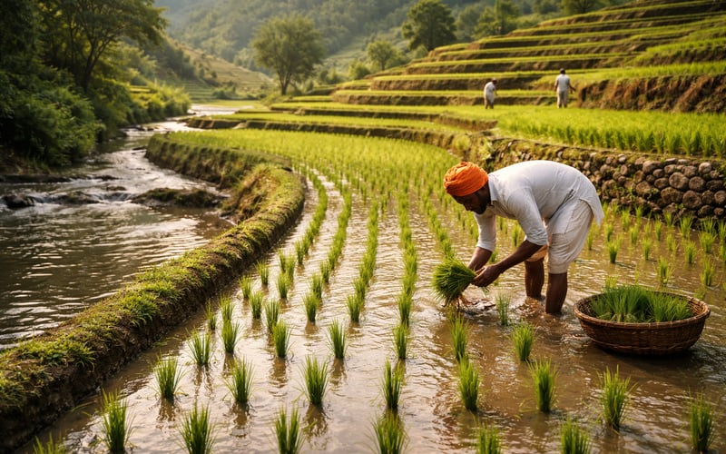 Punjab Storage Crunch Adds Mild Bullish Undercurrent to Rice Market