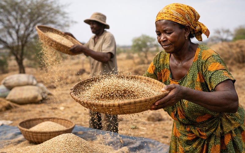 Indian Sesame Prices Edge Higher While Egyptian FOBs Hold Flat