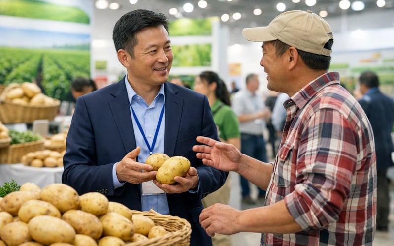 Nova aliança da China para batatas redefine perspectivas da oferta global