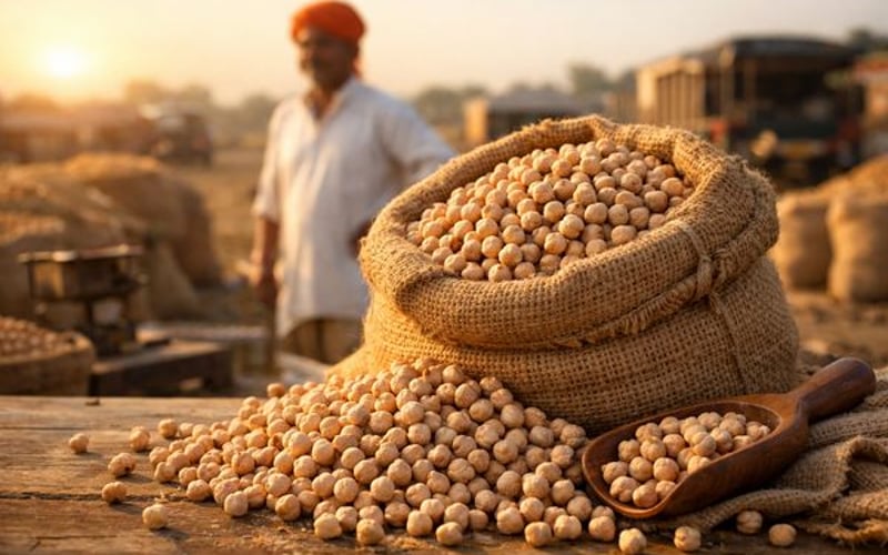 Pois chiches indiens à un carrefour saisonnier : baisse à court terme, soutien à moyen terme