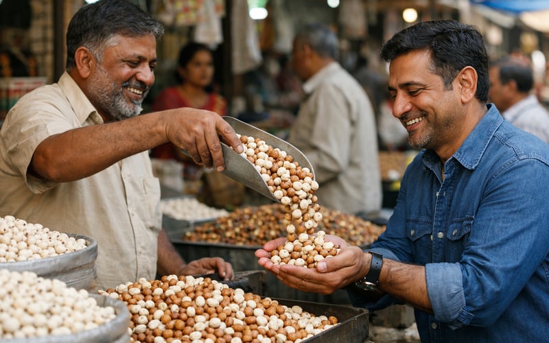 Makhana market steadies on larger crop and cautious buying