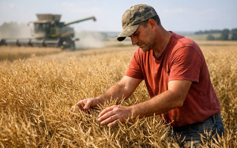 Ukrainian Rapeseed Edges Higher as EU Futures Cool After Rally