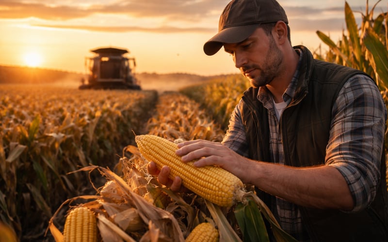 Corn Market Steadies as Record Ukrainian Crop Looms Over 2026/27
