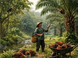 Palm Oil Futures Ease but Weather and Biodiesel Keep the Floor Firm