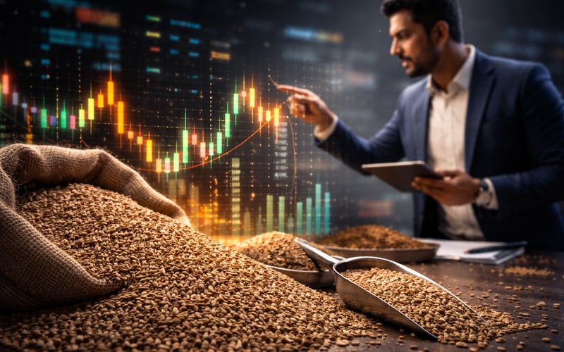 Ajwain Prices Hold Steady as Mandis See Moderate Arrivals