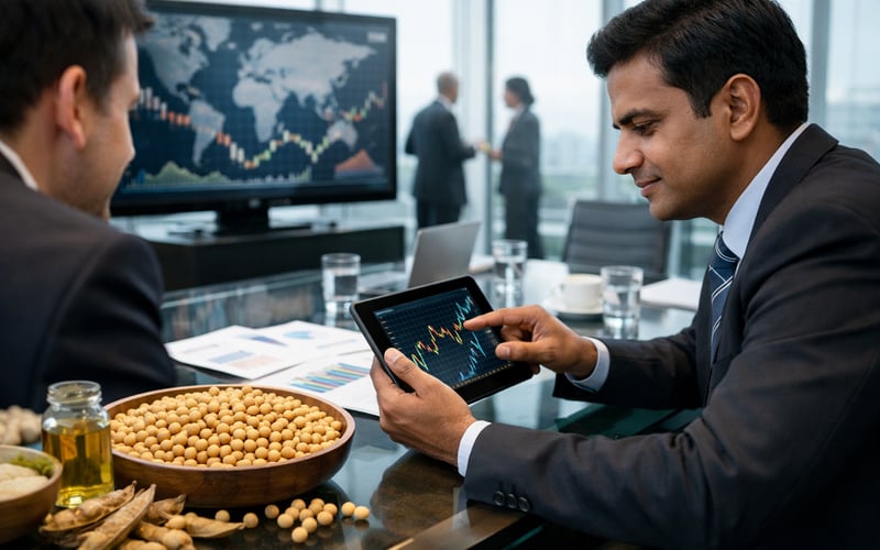 Soja: Aumento de la superficie en India se encuentra con una demanda global firme