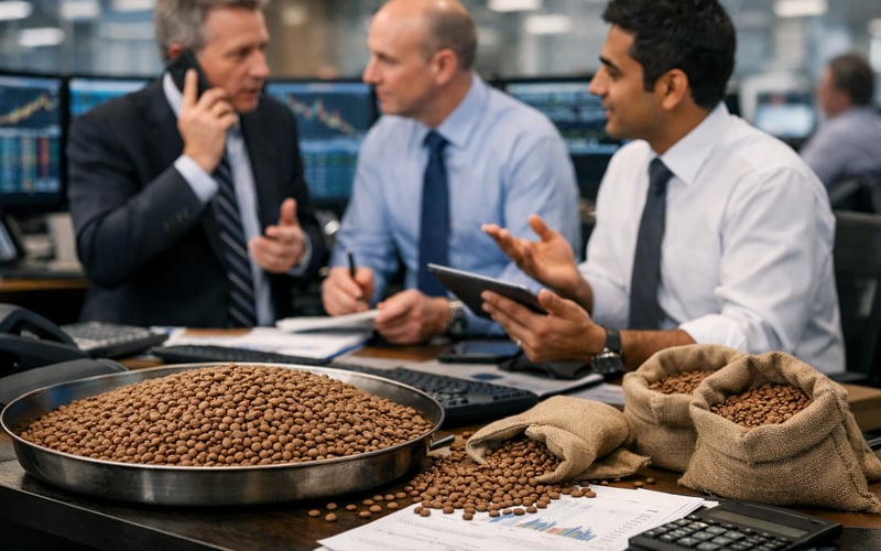 Qualitätsgetriebene Pulsnachfrage hält Linsenmarkt trotz vorsichtiger Käufe fest