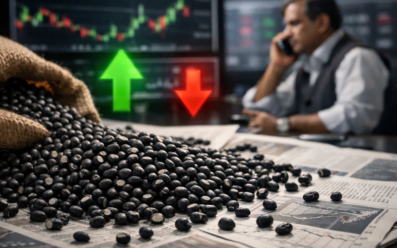 Black Gram Softens as New Crop Arrives, But Festive Demand Cushions Downside