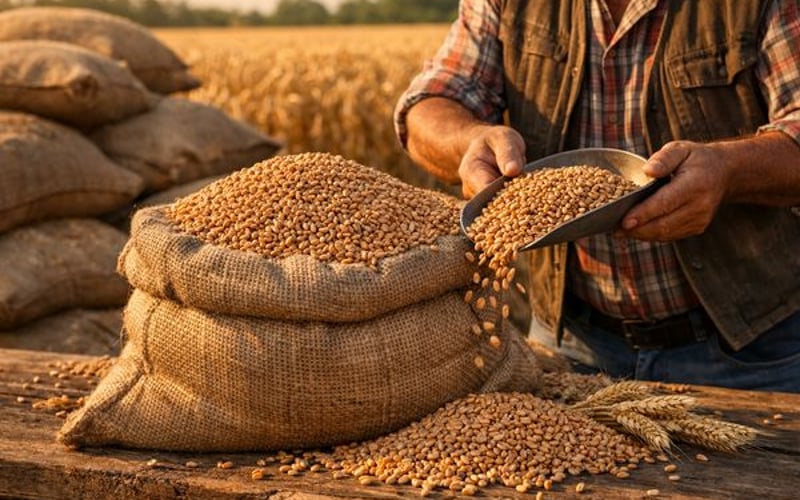 Wheat pressured by stronger euro, better EU crops and ample Canadian stocks